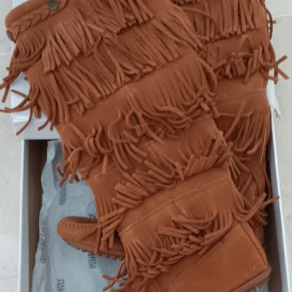 Boots Minntonka 5 Fringe - Picture 2 of 6